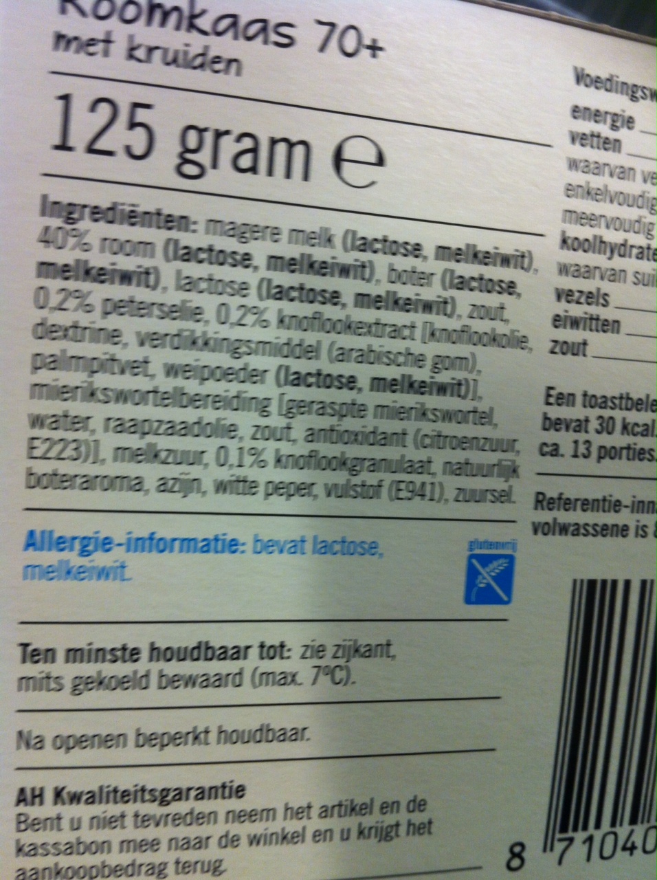 ingredienten
